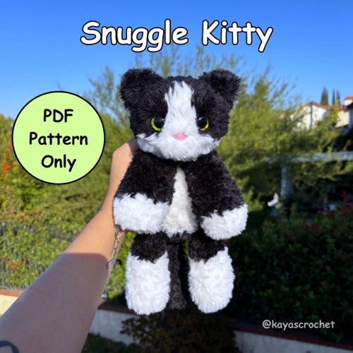 Snuggle kitty pattern